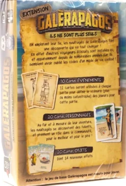 Galèrapagos : Tribu et personnages (Extension)
