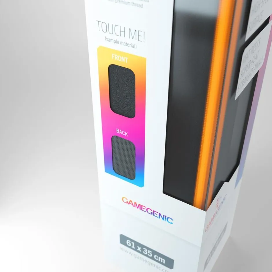 Gamegenic :Playmat XP Noir/Orange (61x35cm)
