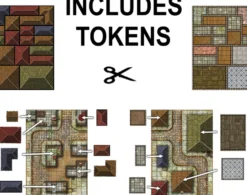Giant Book of Battle Mats : Streets Sewers & Cemeteries