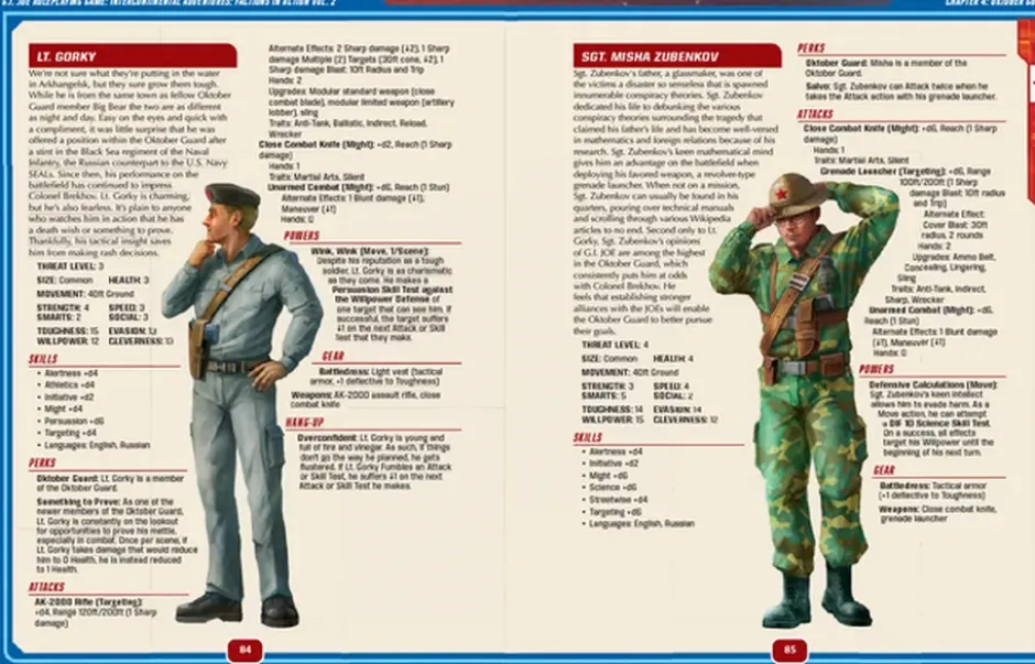 G.I. JOE RPG: Intercontinental Adventures - Factions in action Vol. 2 VO