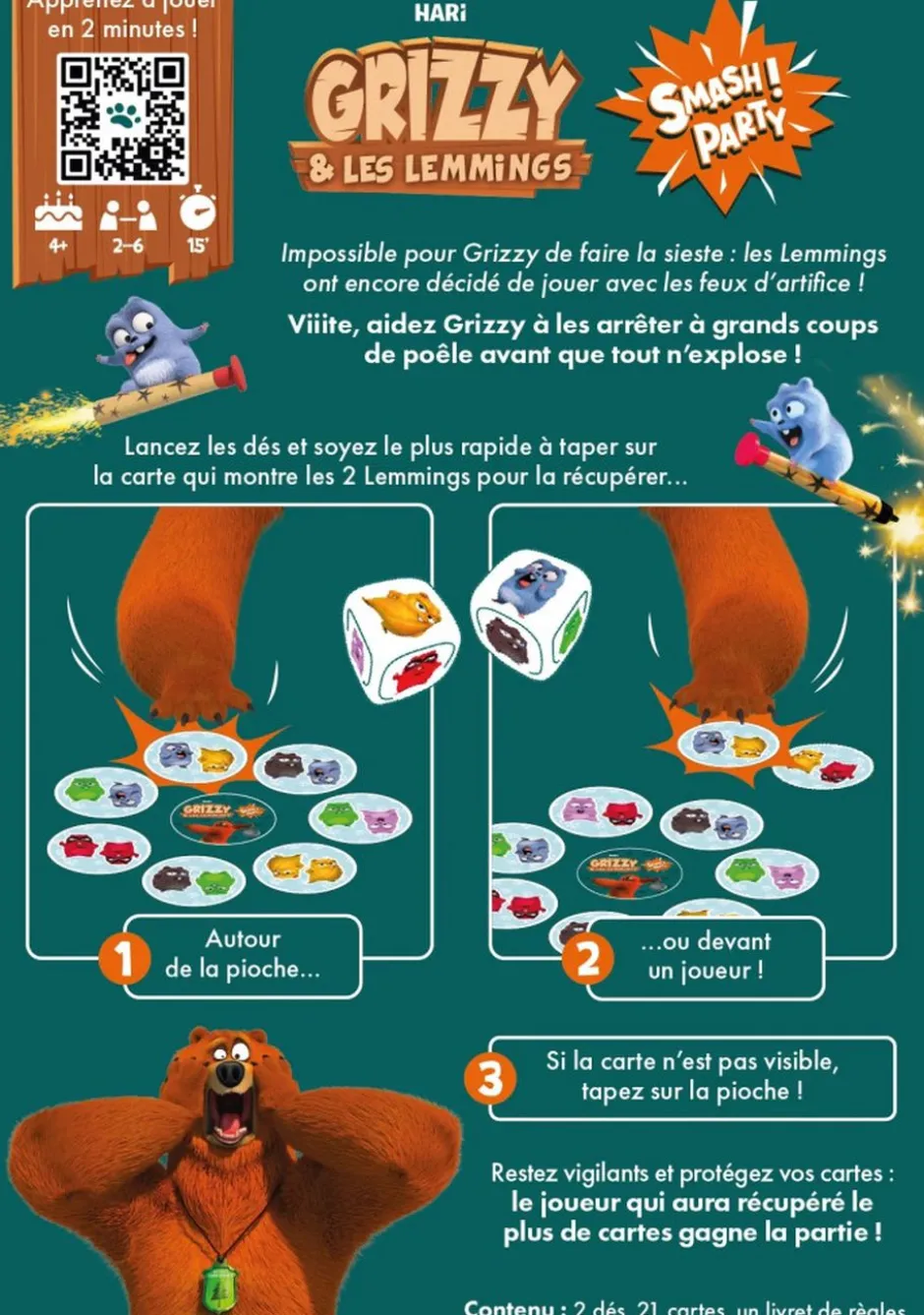 Grizzy & Les Lemmings : Smash Party !