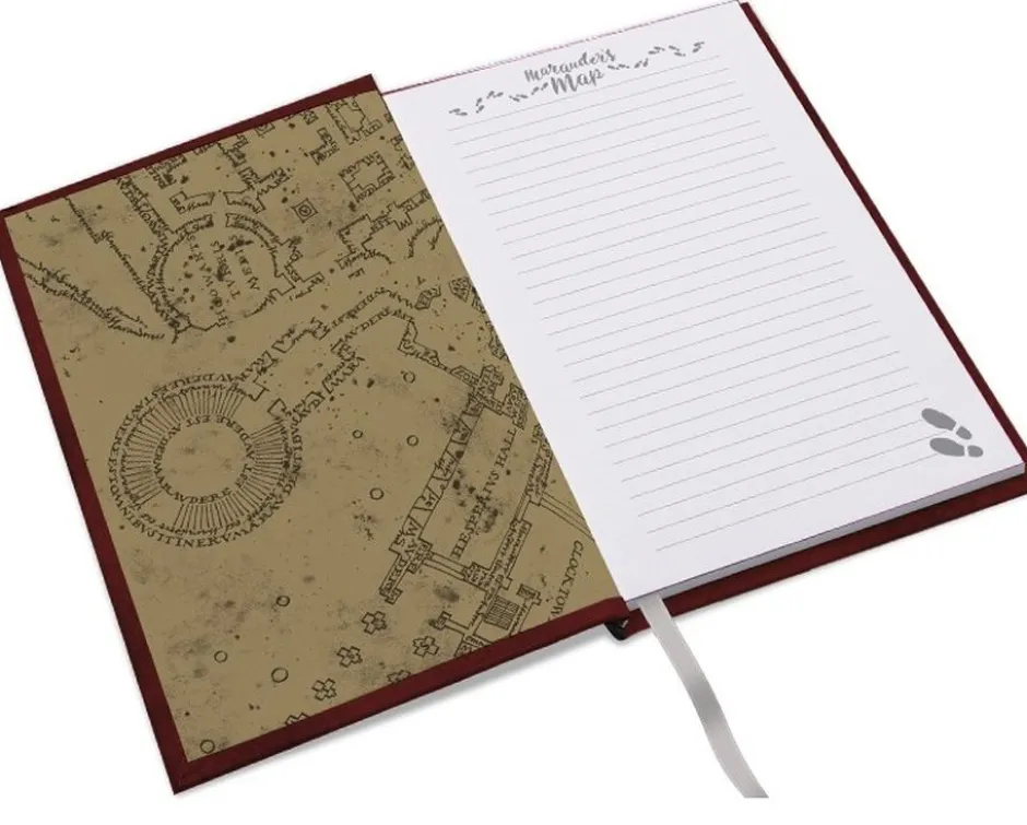 Harry Potter : Cahier Carte du Maraudeur
