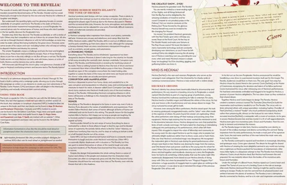 Heckna ! Campaign Setting VO