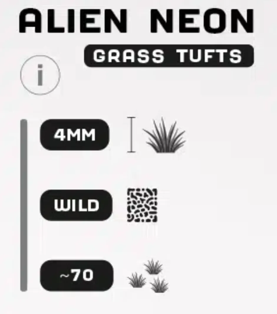 Herbes synthétiques : Alien Neon