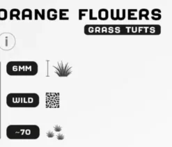Herbes synthétiques : Orange Flowers