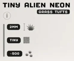 Herbes synthétiques : Tiny Alien Neon