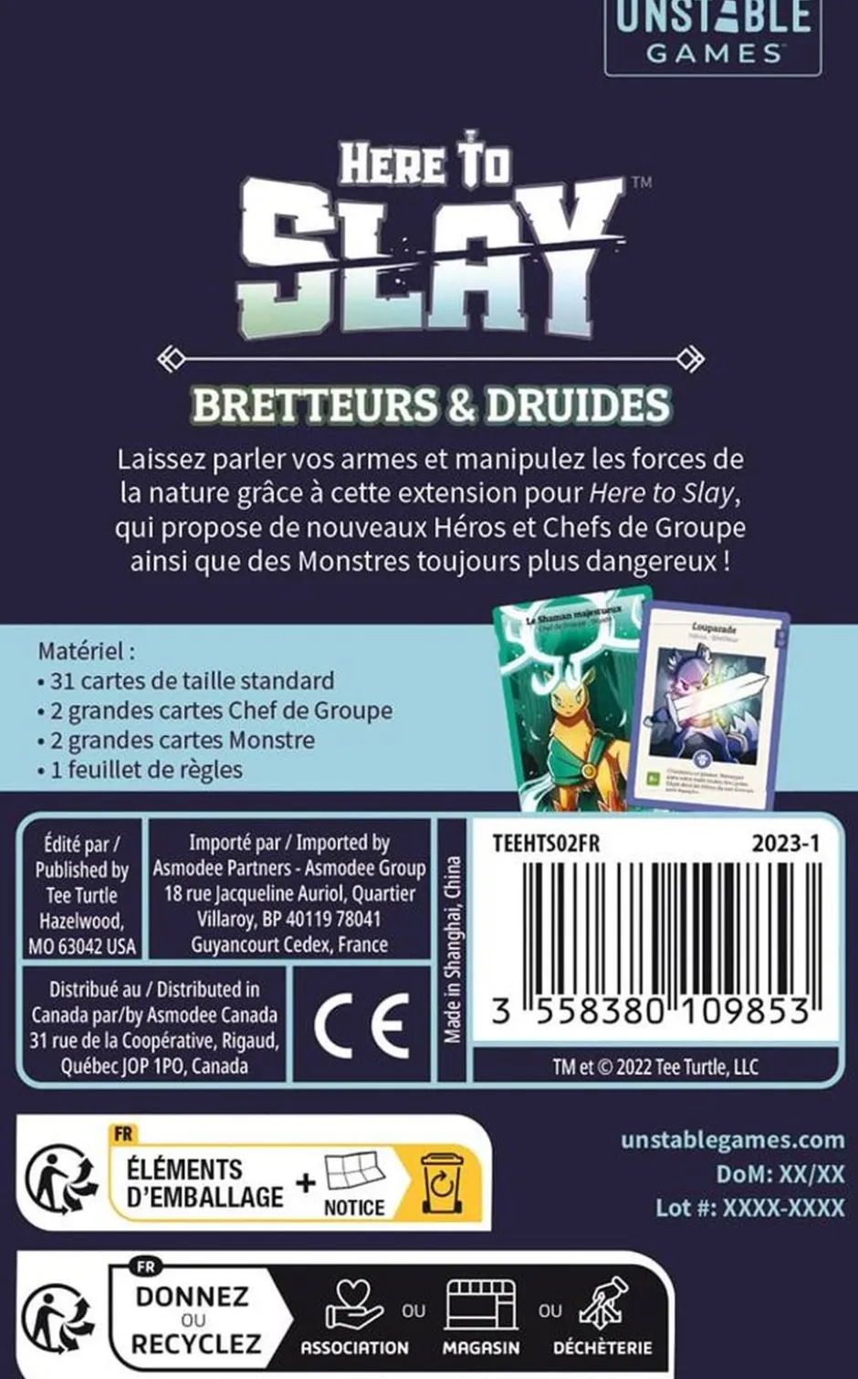 Here To Slay : Bretteurs et druides (Ext)