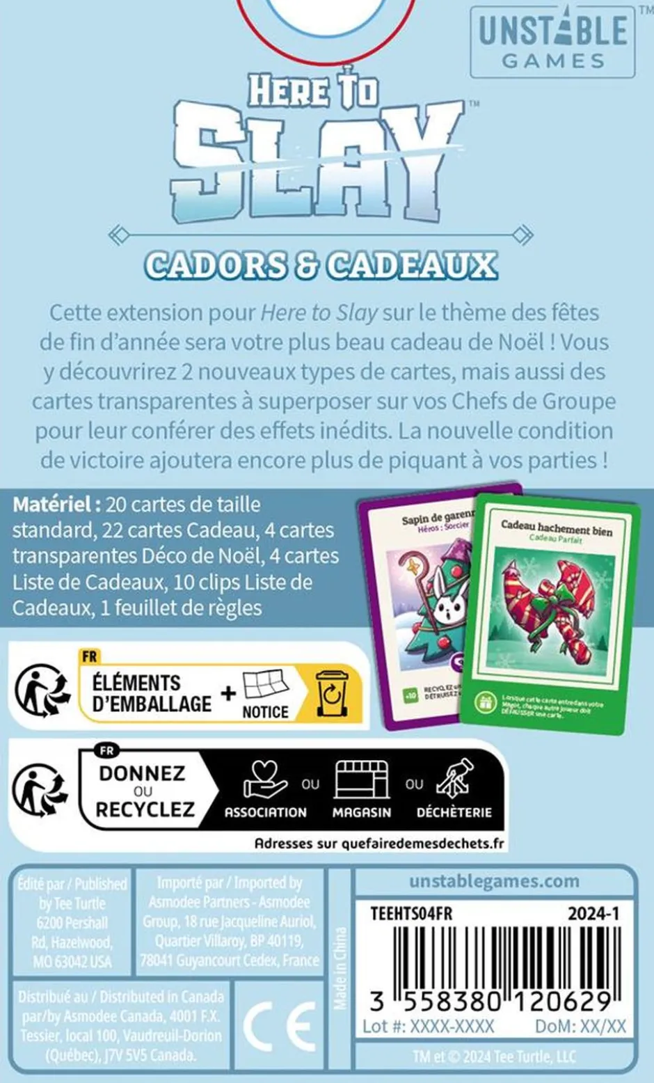 Here to Slay : Cadors et Cadeaux