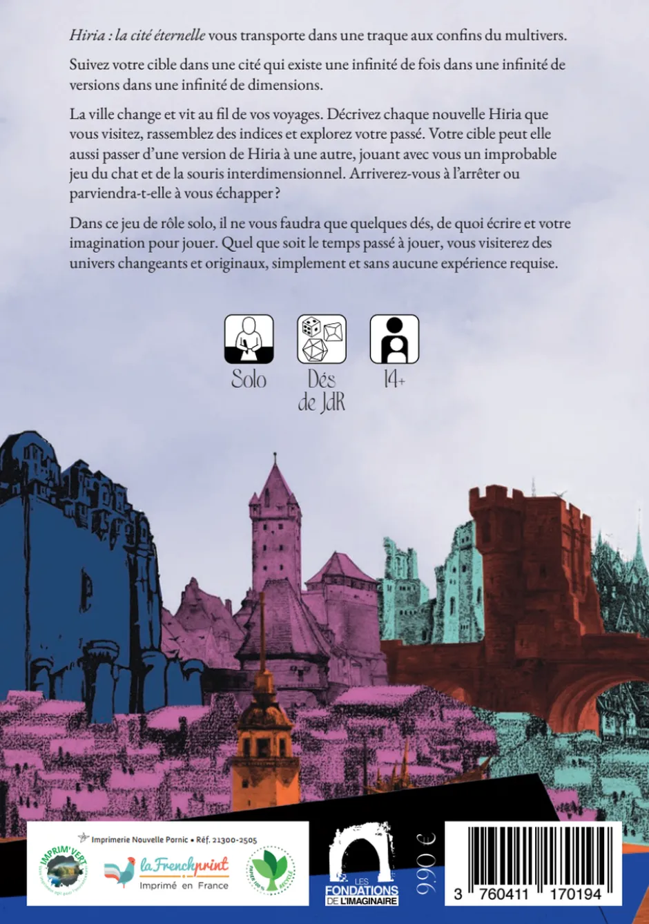 Hiria, la cité éternelle - Jeu de rôle solo