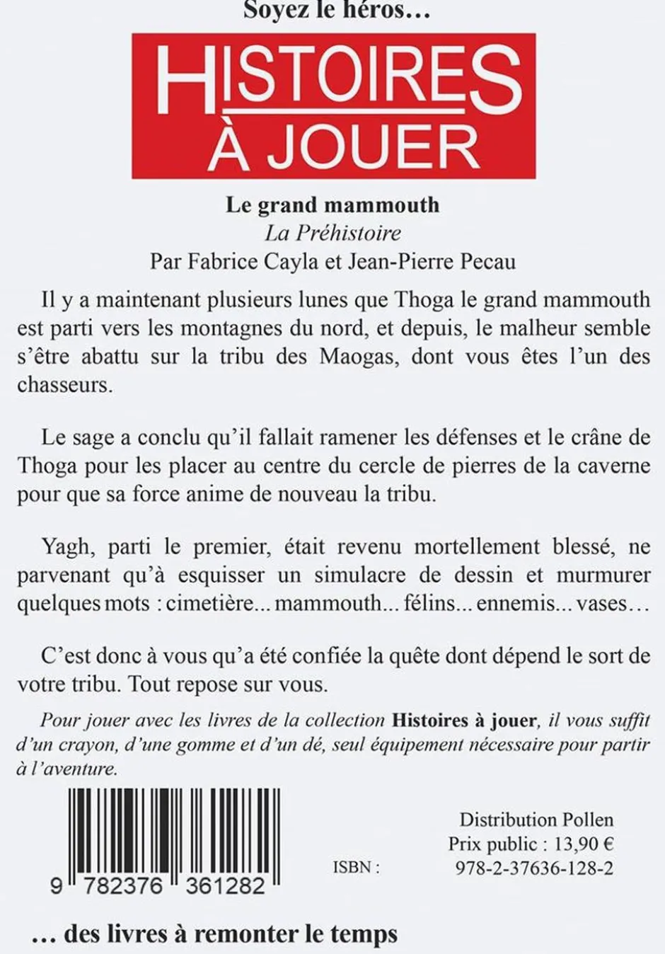 Histoires à Jouer : Le Grand Mammouth