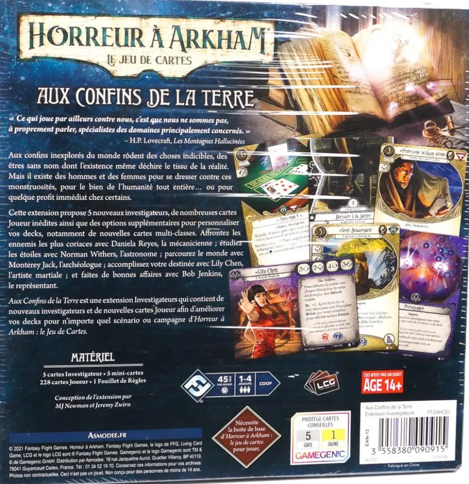 Horreur à Arkham JCE - Aux confins de la Terre (Ext. Investigateurs)