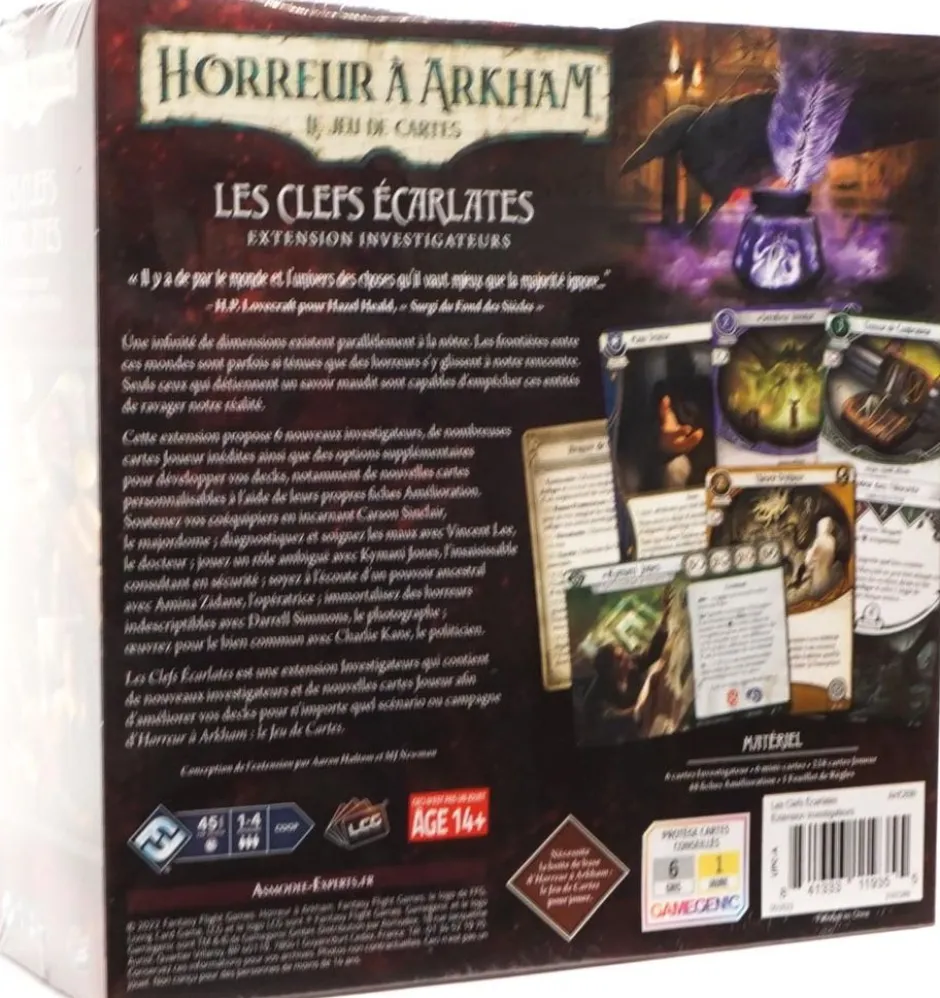 Horreur à Arkham JCE - Les Clefs Ecarlates (Ext. Investigateurs)