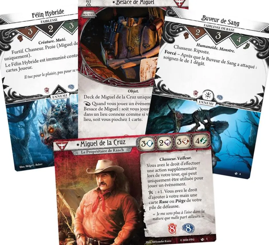 Horreur à Arkham JCE : Miguel de la Cruz (Investigateur)