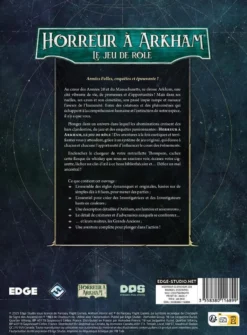 Horreur à Arkham le jeu de rôle : Manuel Essentiel