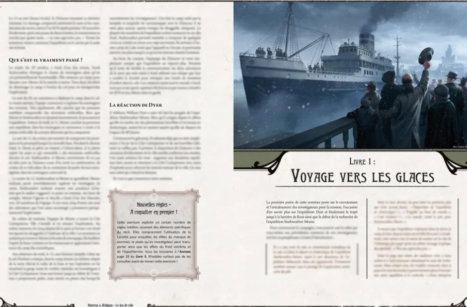 Horreur à Arkham le jeu de rôle : Terra Antartica