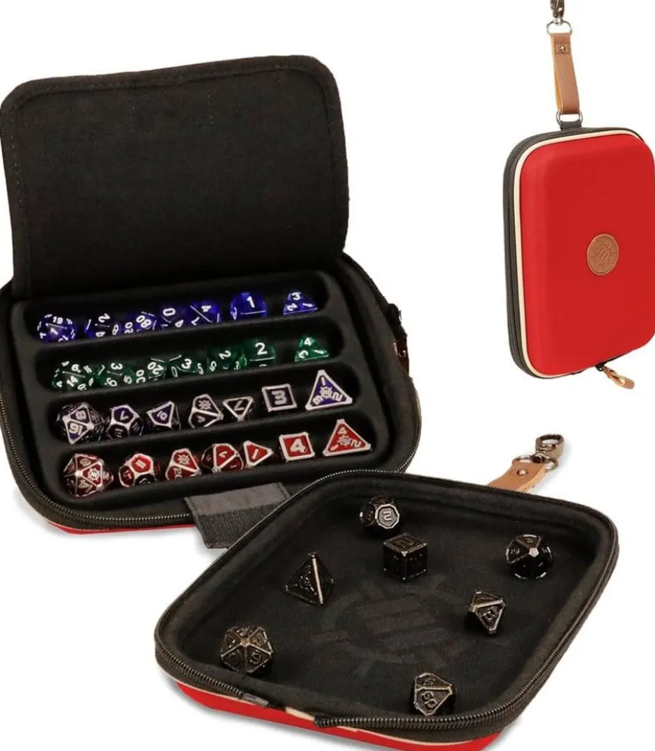 Housse de Rangement pour Set de Dés : Rouge