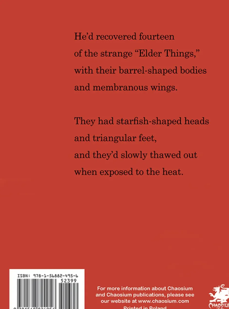 H.P. Lovecraft's At the Mountains of Madness for Beginning Readers VO
