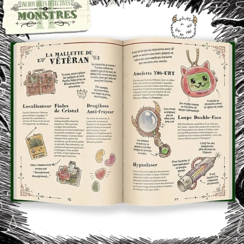 Incroyables Détectives de Monstres - Livre de Base