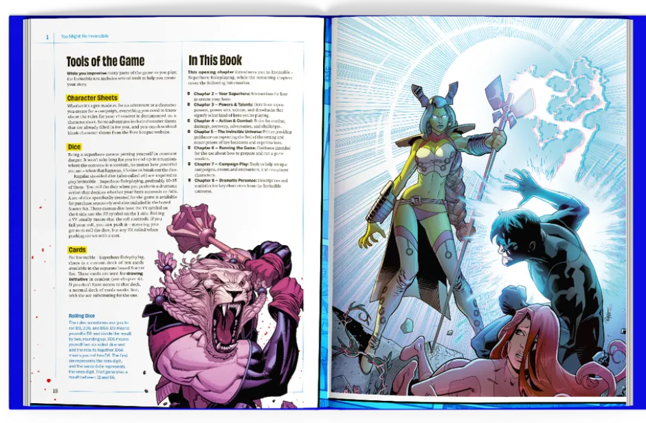 Invincible Superhero RPG - Core Rulebook VO