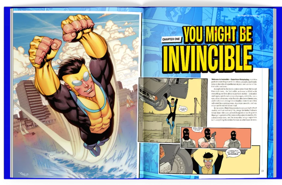 Invincible Superhero RPG - Core Rulebook VO