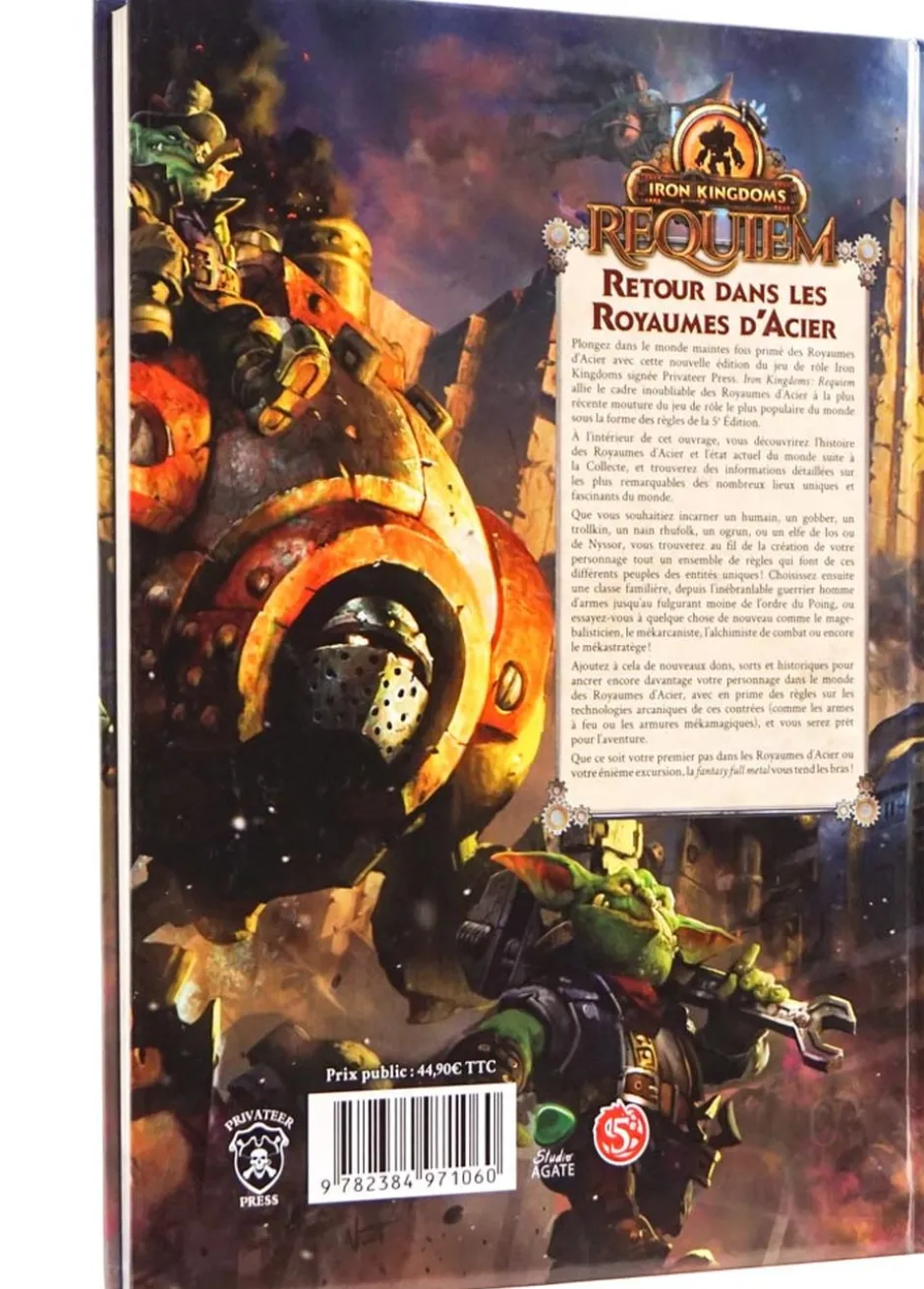 Iron Kingdoms Requiem : Livre de Base