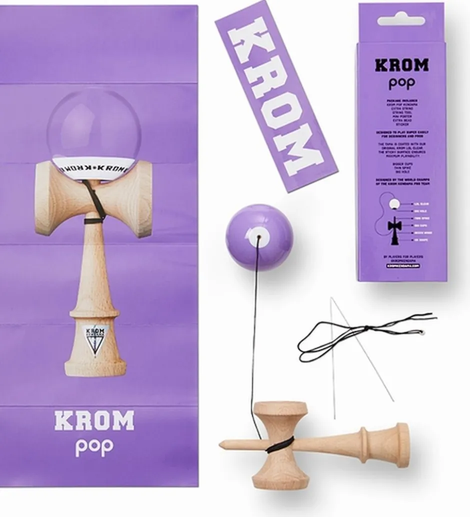Kendama Krom - Pop lol lavender