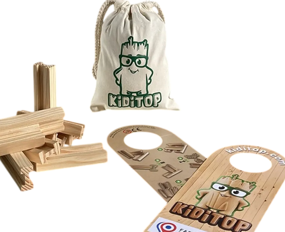Kiditop - Pack Marmotte 12 Pièces
