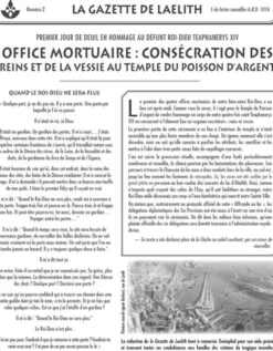 Laelith - Gazette de Laelith n°2
