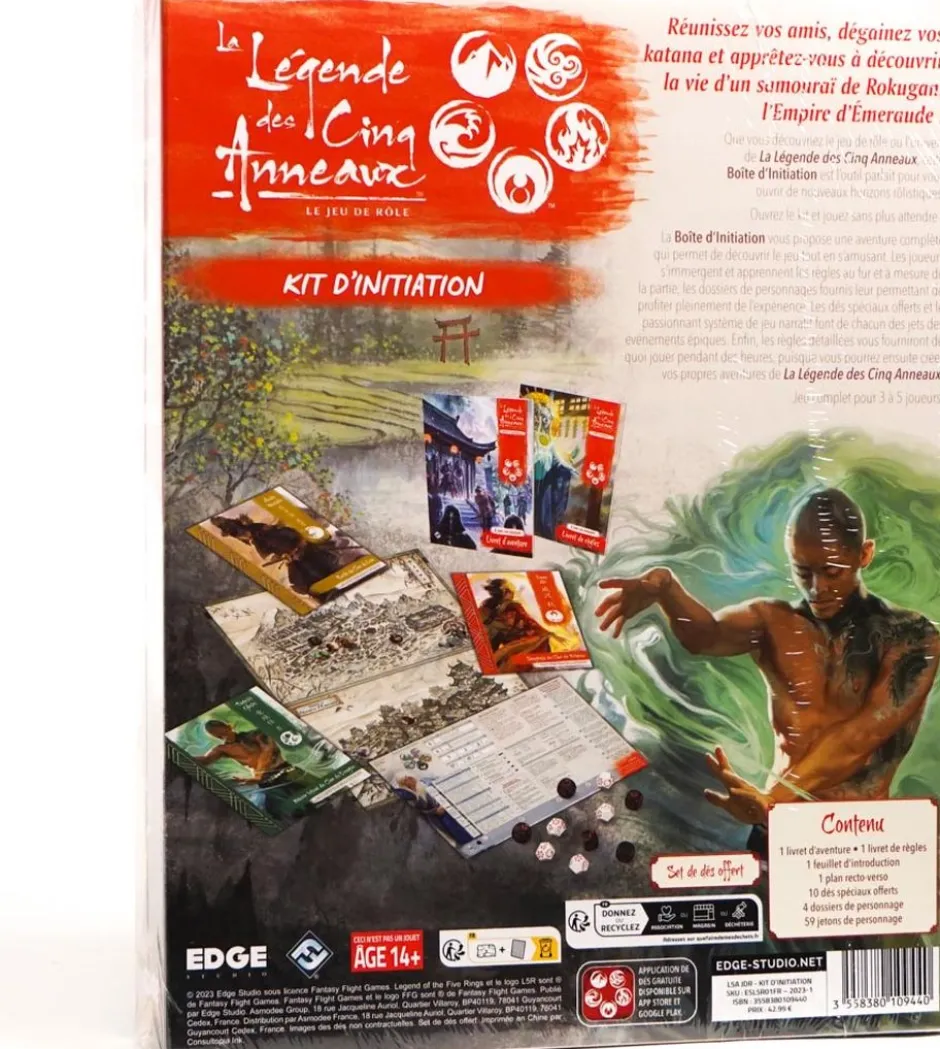 La Légende des Cinq Anneaux : Kit d'initiation 2nd Edition