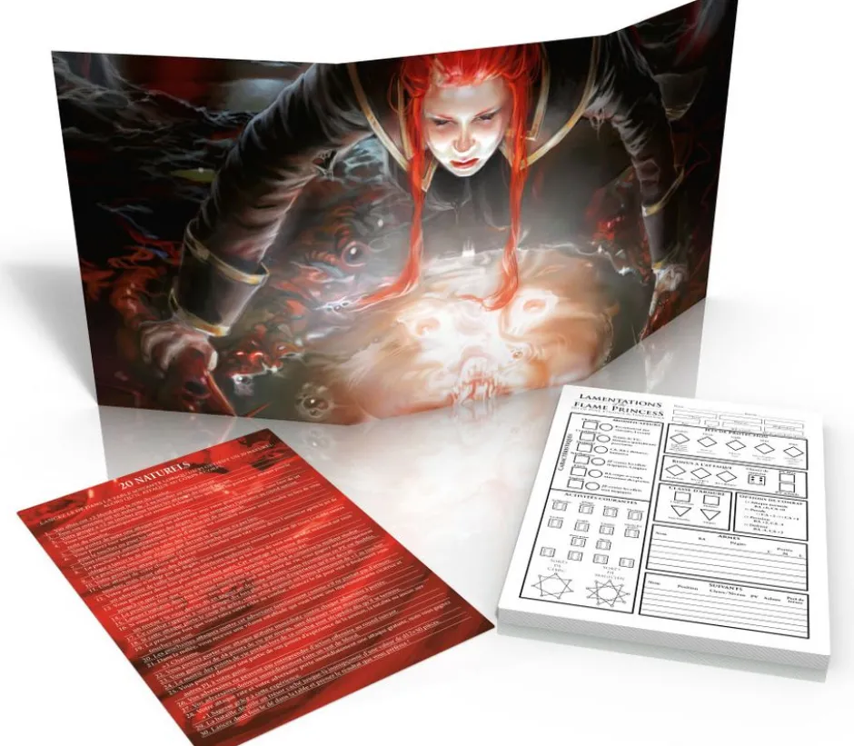 Lamentations of the Flame Princess : Ecran de l'arbitre