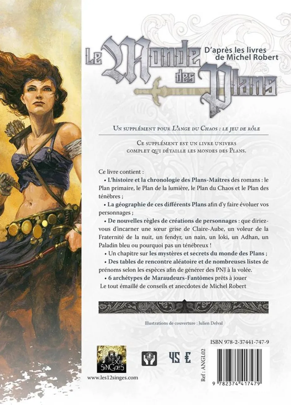 L'Ange du Chaos : Le monde des Plans