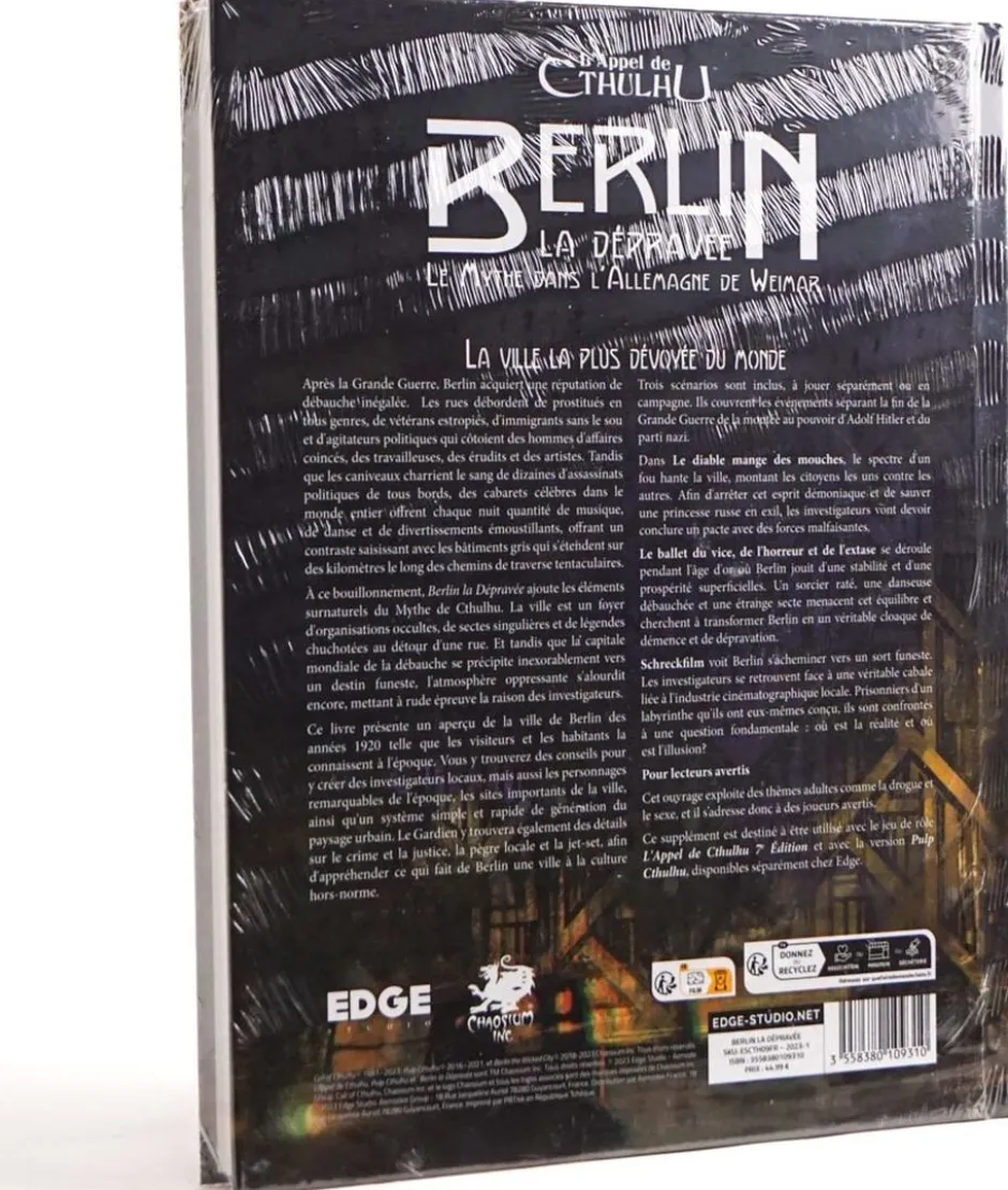 L'Appel de Cthulhu : Berlin La Dépravée
