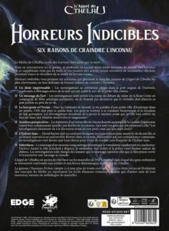 L'Appel de Cthulhu : Horreurs Indicibles