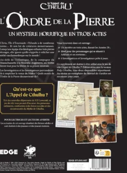 L'appel de Cthulhu : L'Ordre de la Pierre