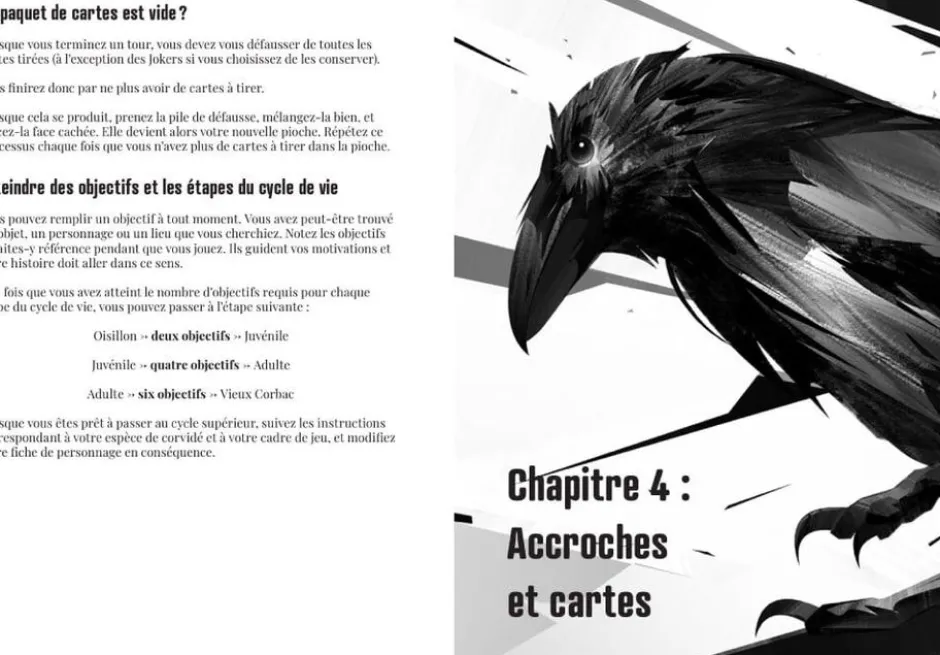 La Voie du Corbeau – Jeu de Rôle Solo