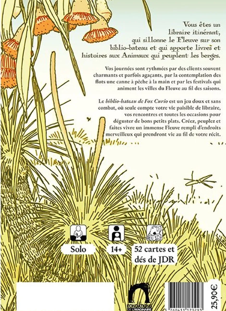Le Biblio-Bateau de Fox Curio – Jeu de Rôle Solo