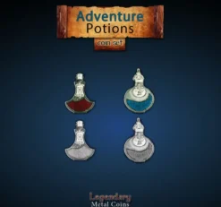 Legendary Metal Coins - Adventure Potion