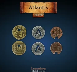 Legendary Metal Coins - Atlantis Coin Set