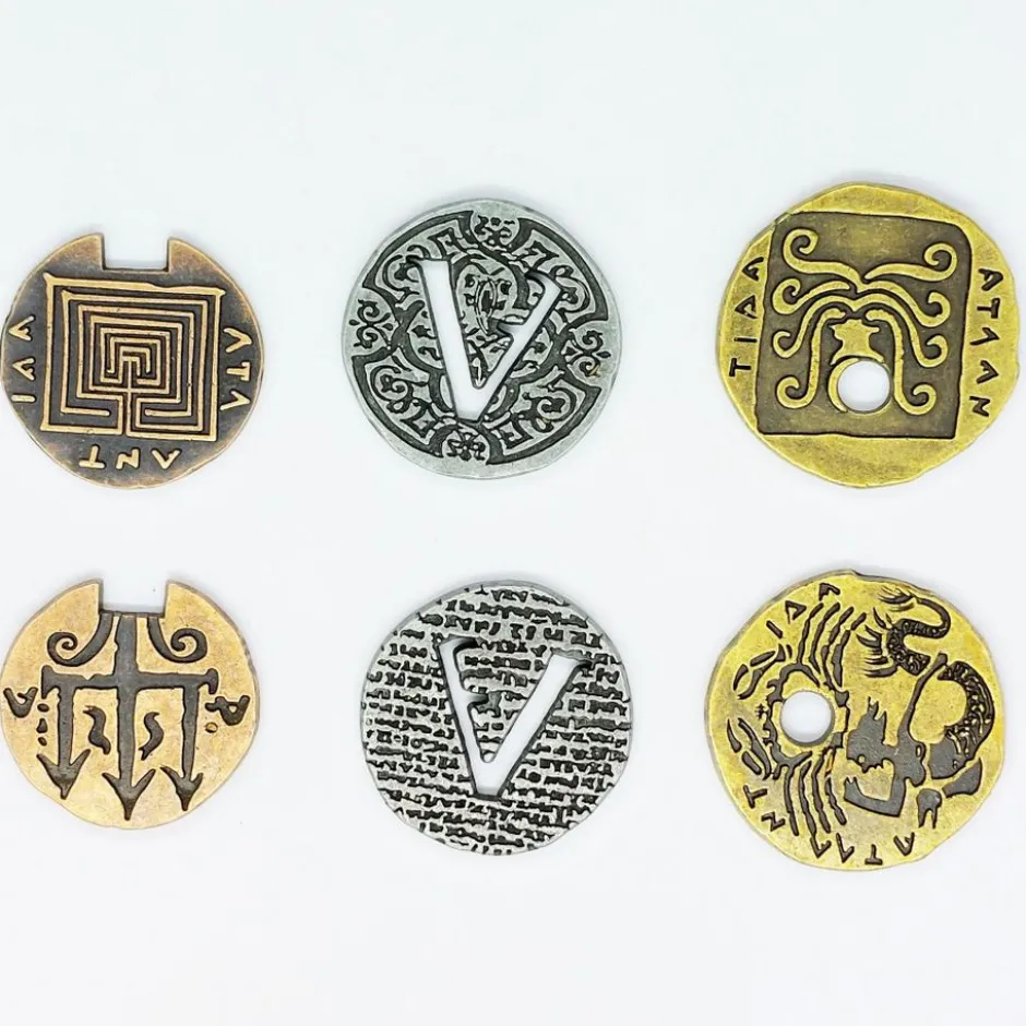 Legendary Metal Coins - Atlantis Coin Set