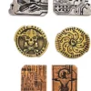Legendary Metal Coins - Cyberpunk Coin Set