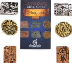 Legendary Metal Coins - Cyberpunk Coin Set
