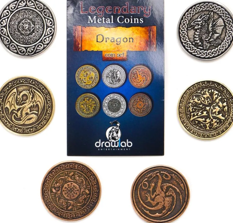 Legendary Metal Coins - Dragon Coin Set