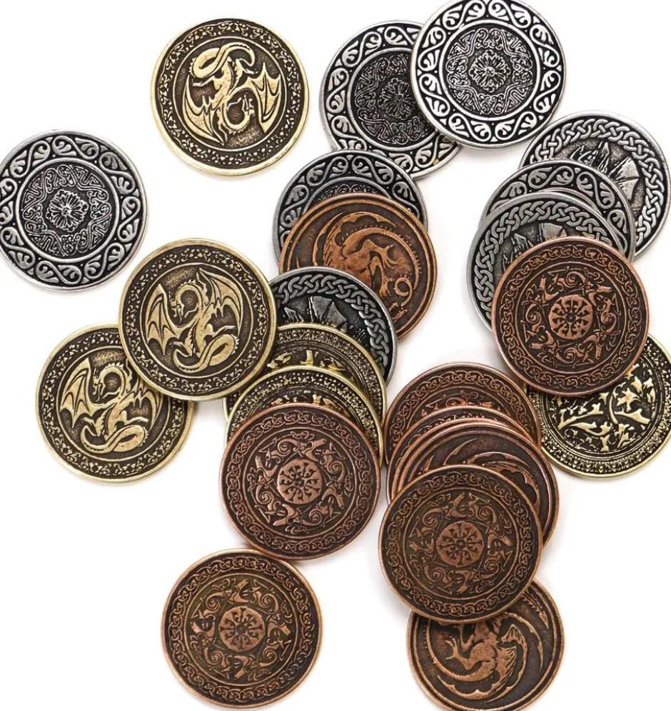 Legendary Metal Coins - Dragon Coin Set