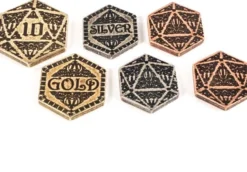 Legendary Metal Coins - Gold Piece Unit Coin Set
