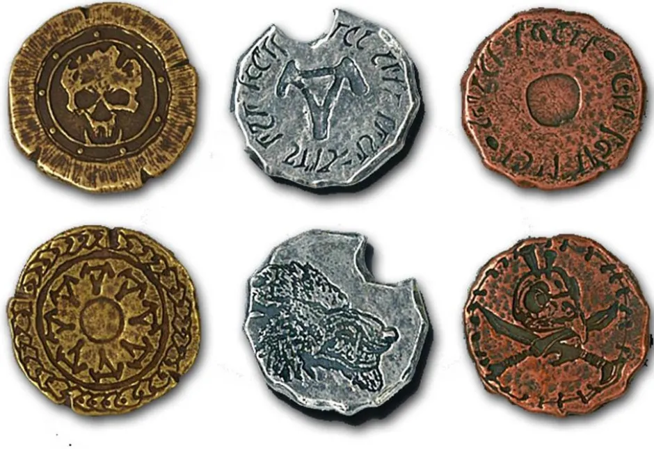 Legendary Metal Coins - Orc Coin Set