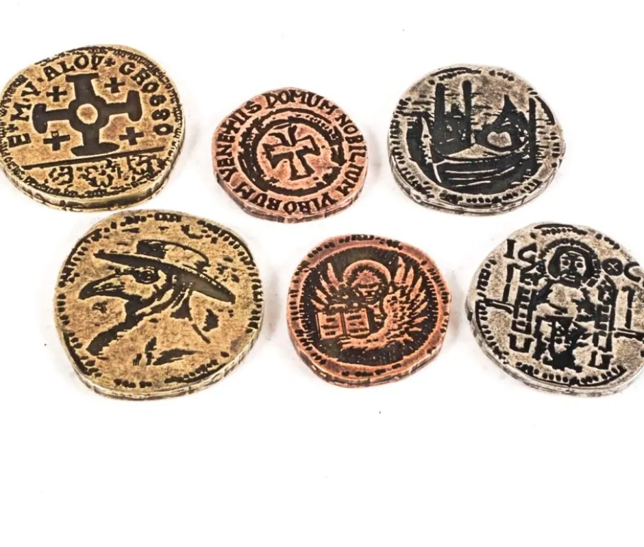 Legendary Metal Coins - Venetian Renaissance Coin Set