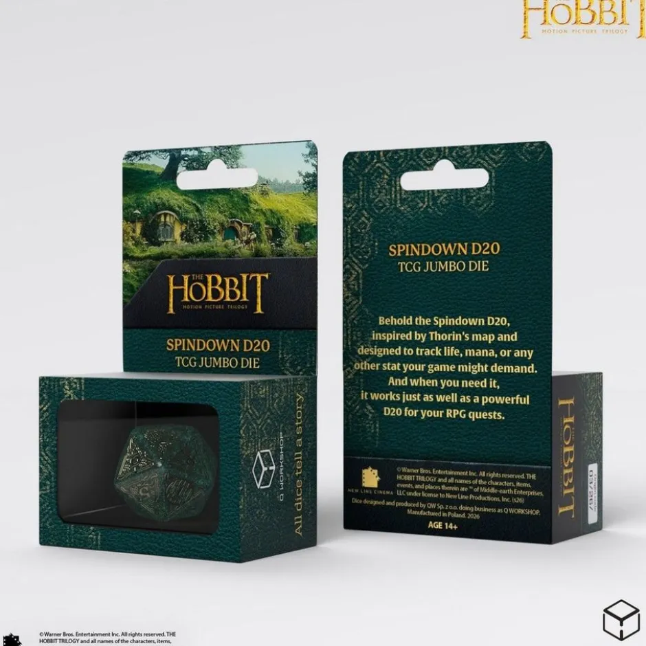 Le Hobbit TCG – D20 Jumbo Compteur de niveau - Verdant
