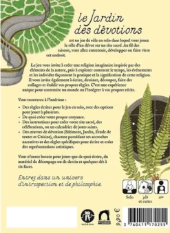 Le Jardin des Dévotions - Jeu de Rôle Solo