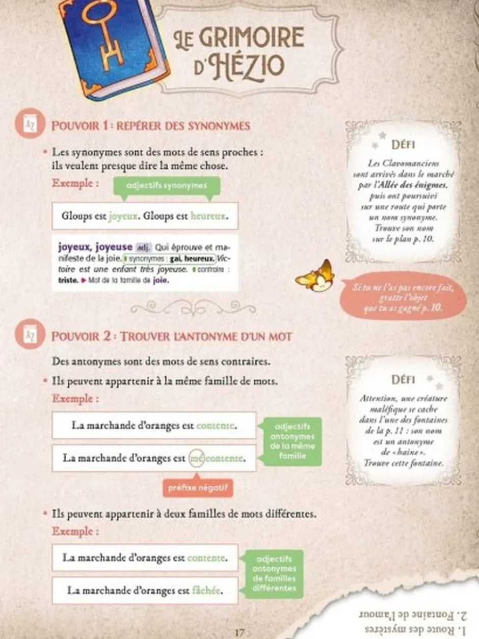 Le maléfice de la renarde - Deviens un héros en français CM1/CM2