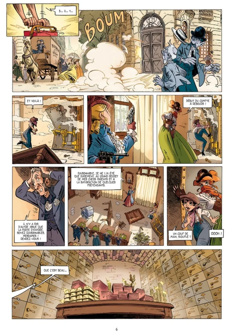 Les Artilleuses : T01/3 : Le vol de la Sigillaire